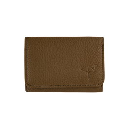 Zoozie Bags Zeus Cartera de Piel para Mujer Color Khaki